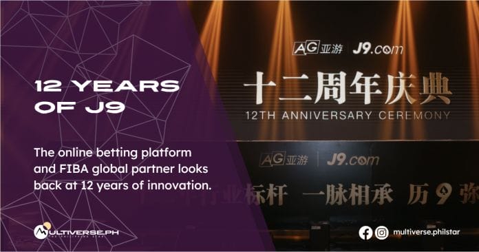 J9 celebrates 12 years of innovation in online betting.